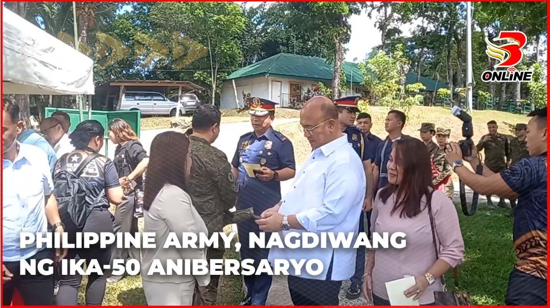 3rd infantry division Philippine army, nagdiwang ng ika-50 anibersaryo.
