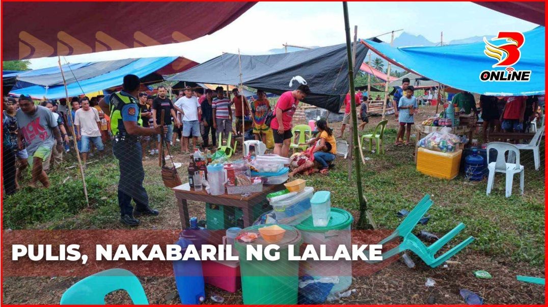 Pulis, nakabaril ng lalake