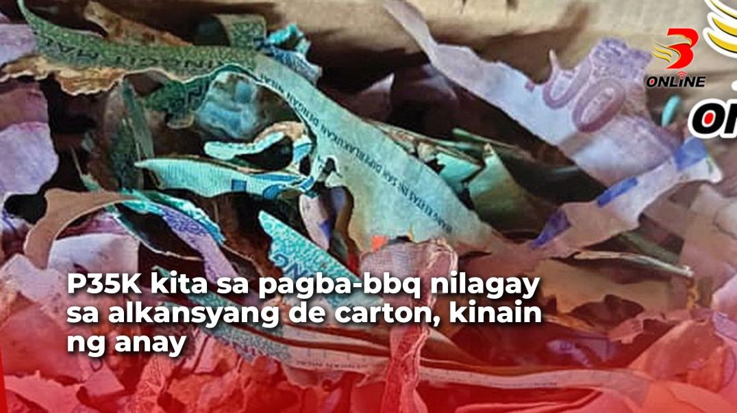 P35K kita sa pagba-bbq nilagay sa alkansyang de carton, kinain ng anay