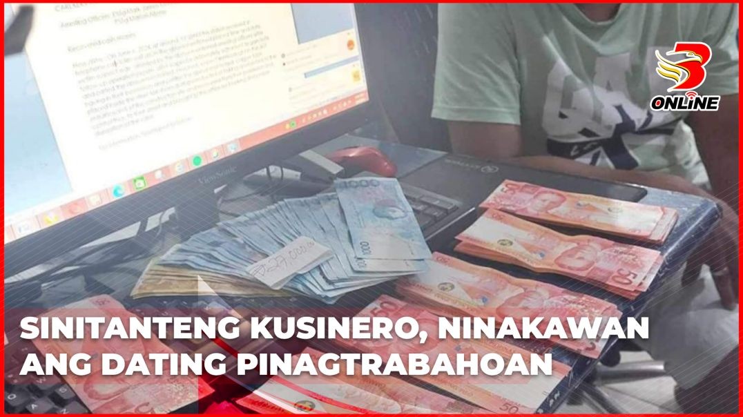 Sinitanteng kusinero, ninakawan ang dating pinagtrabahoan