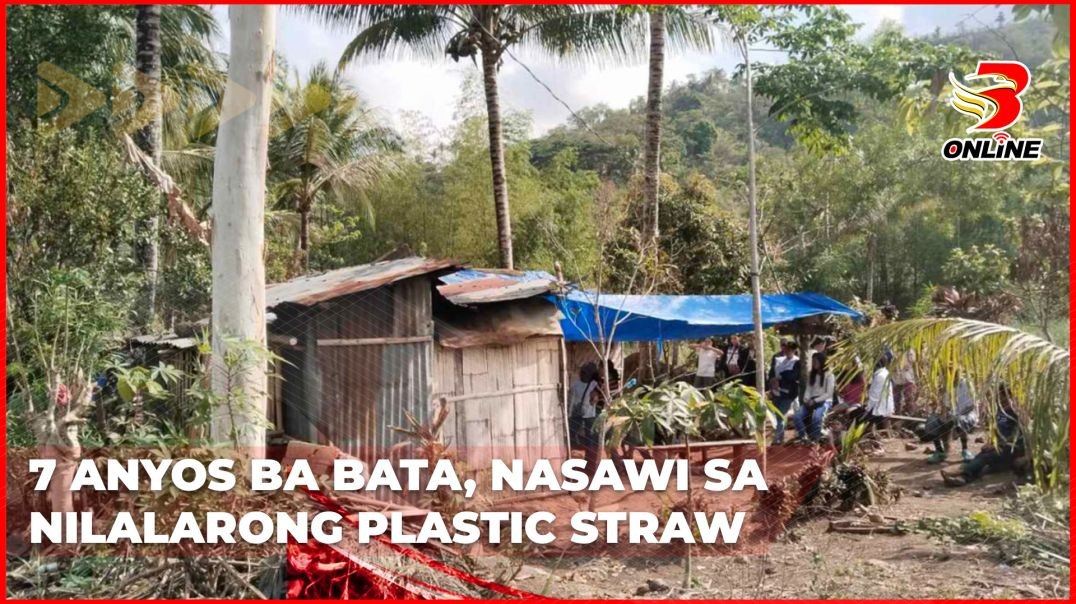 7 anyos ba bata, nasawi sa nilalarong plastic straw