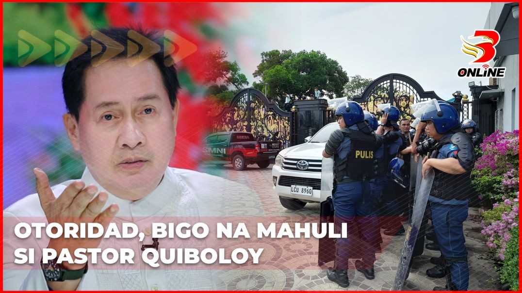Otoridad, bigo na mahuli si Pastor Quiboloy at iba pang akusado