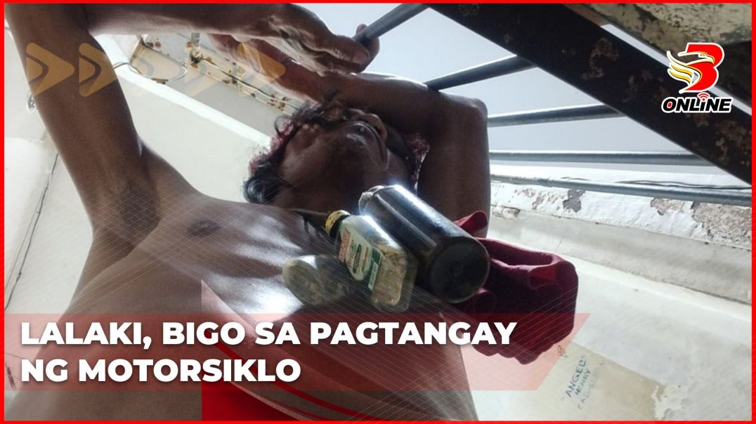 Lalaking may 'anting-anting' bigo sa pagtangay ng motorsiklo