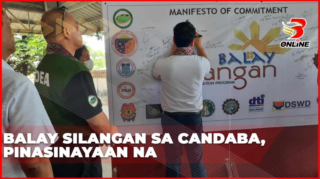 ⁣Balay Silangan sa Candaba, pinasinayaan na