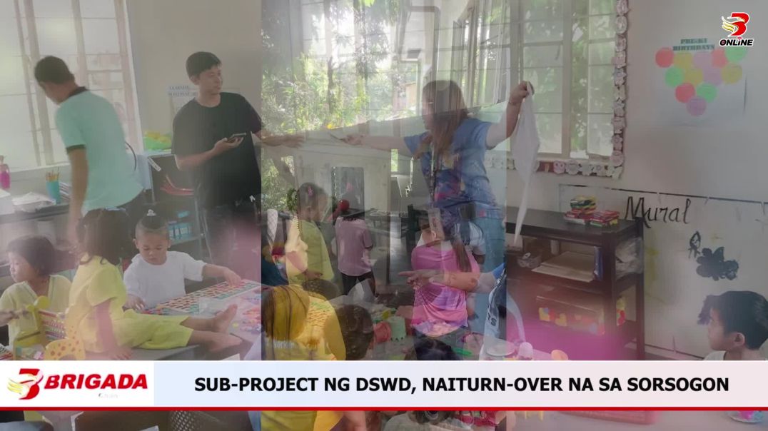 Sub-project ng DSWD, naiturn-over na sa Sorsogon