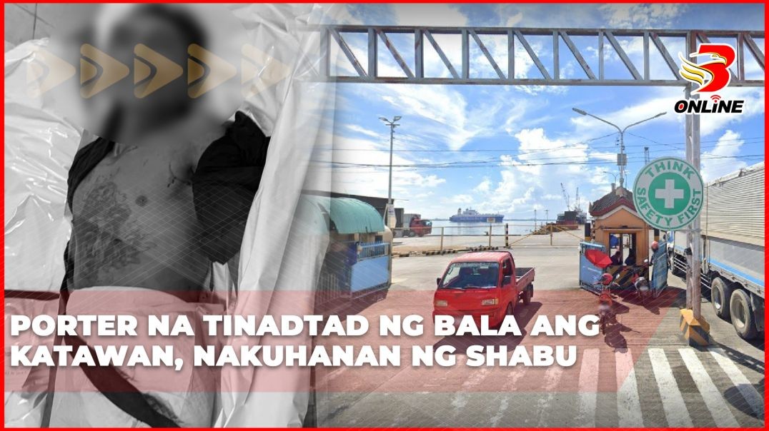 Porter na tinadtad ng bala ang katawan, nakuhanan ng shabu