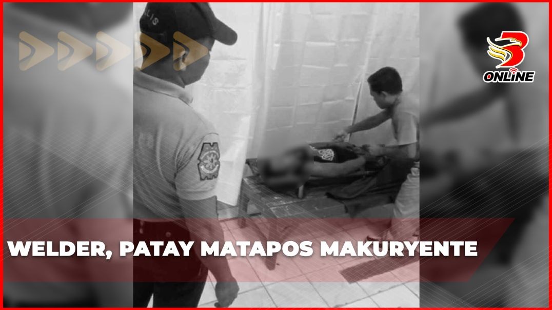 Welder, patay matapos makuryente