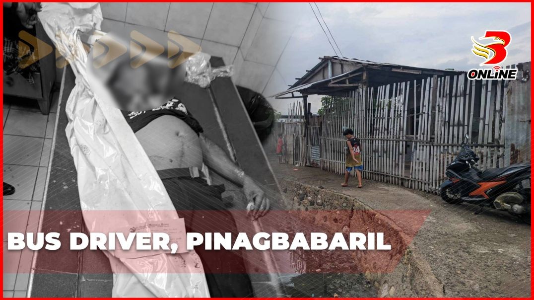 Bus driver, pinagbabaril