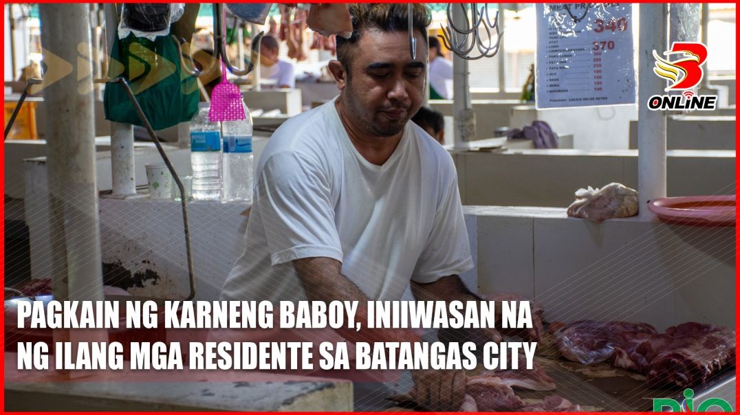 Pagkain ng karneng baboy, iniiwasan na ng ilang mg