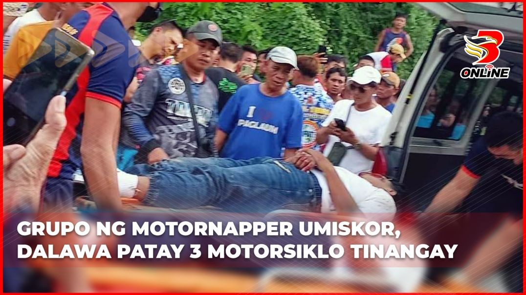 Grupo ng motornapper umiskor, dalawa patay 3 motorsiklo tinangay