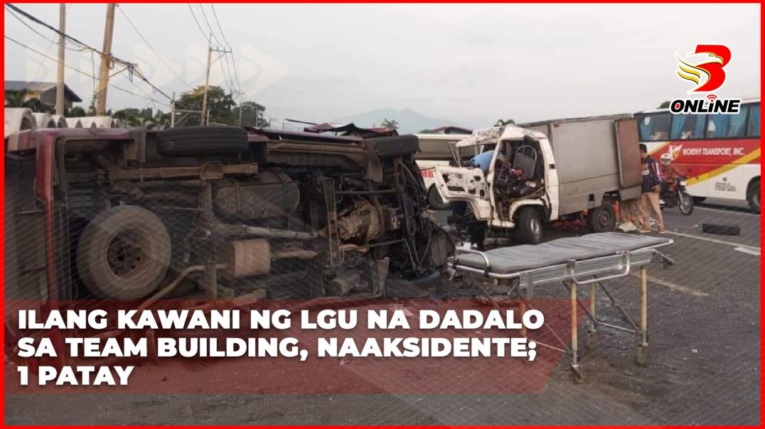 Ilang Kawani ng LGU na dadalo sa team building, naaksidente; 1 patay