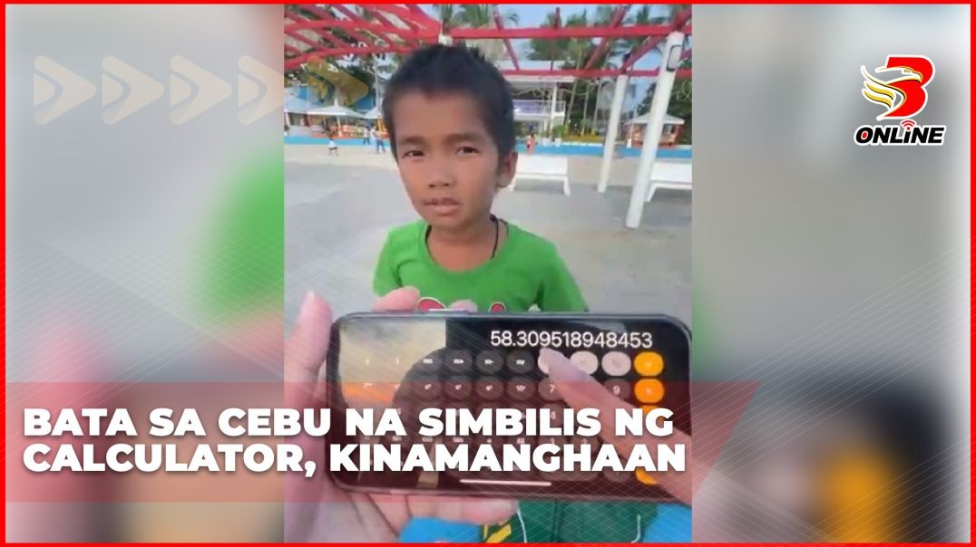 Bata sa Cebu na simbilis ng calculator, kinamanghaan