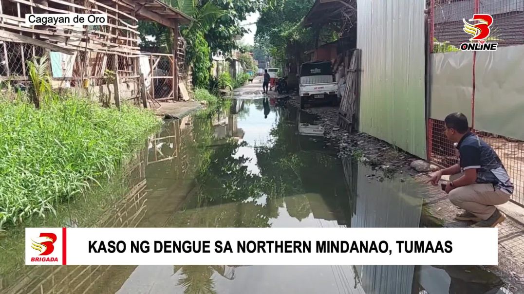 Kaso ng dengue sa Nothern Mindanao, tumaas