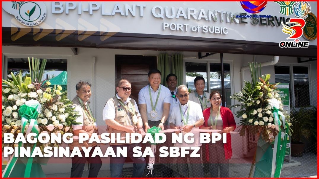 ⁣Bagong pasilidad ng BPI pinasinayaan sa SBFZ