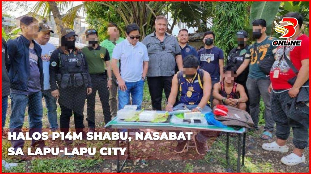 Halos P14M shabu, nasabat sa Lapu-lapu City