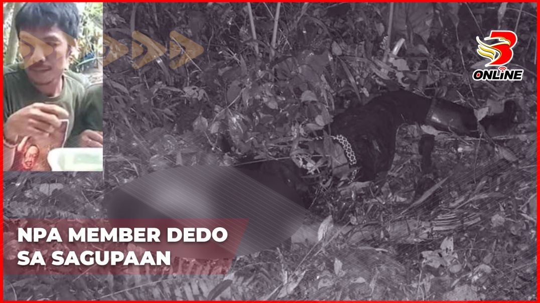 NPA member dedo sa sagupaan
