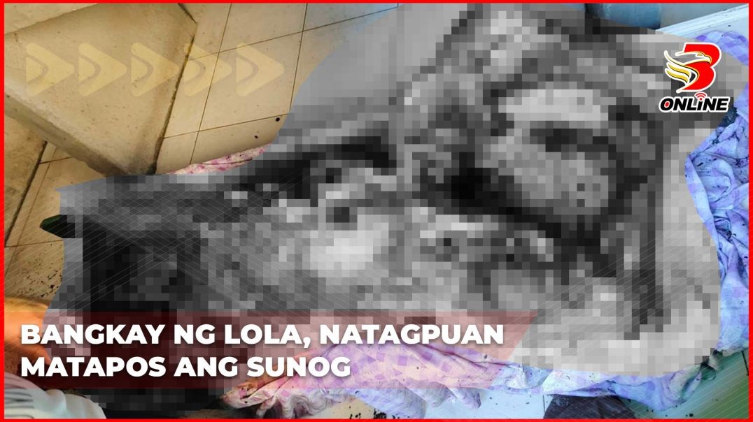 Bangkay ng lola, natagpuan matapos ang sunog sa Zamboanga City