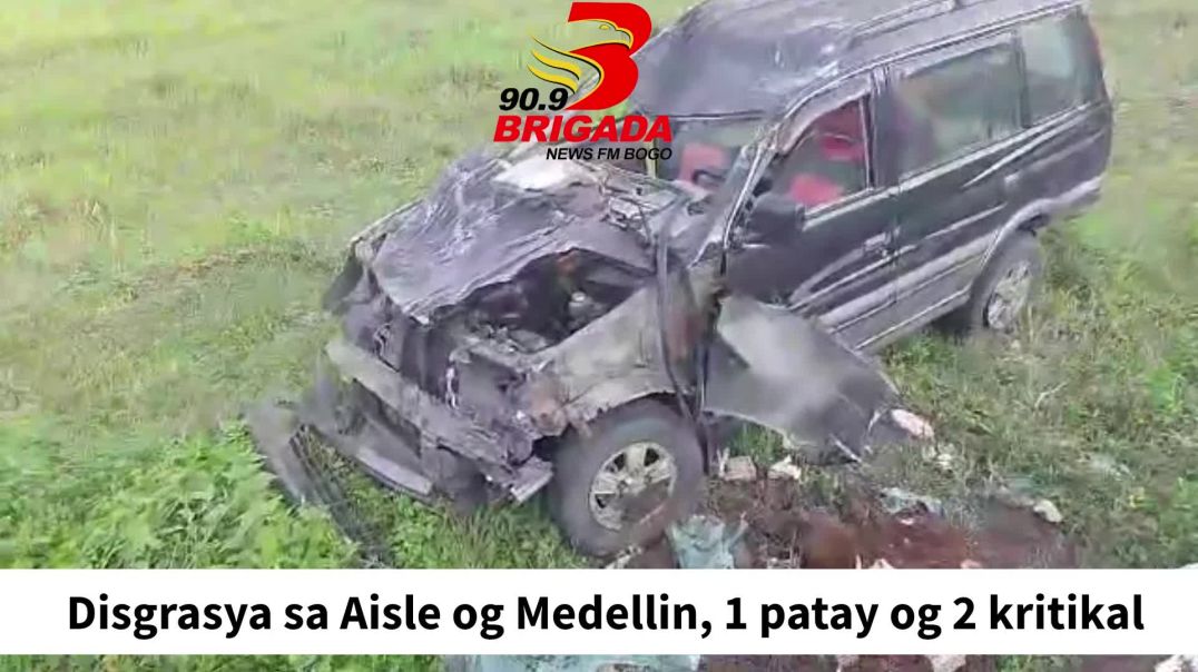 Disgrasya sa Aisle og Medellin, 1 patay og 2 kritikal