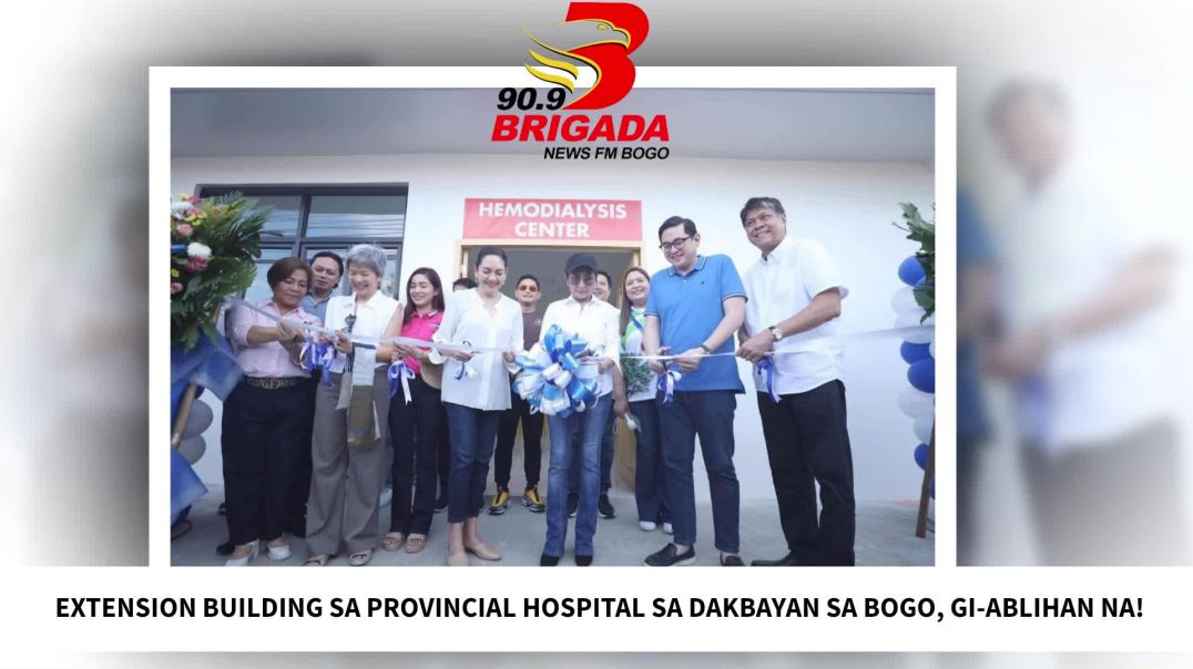 EXTENSION BUILDING SA DAKBAYAN SA BOGO, GI-ABLIHAN NA!