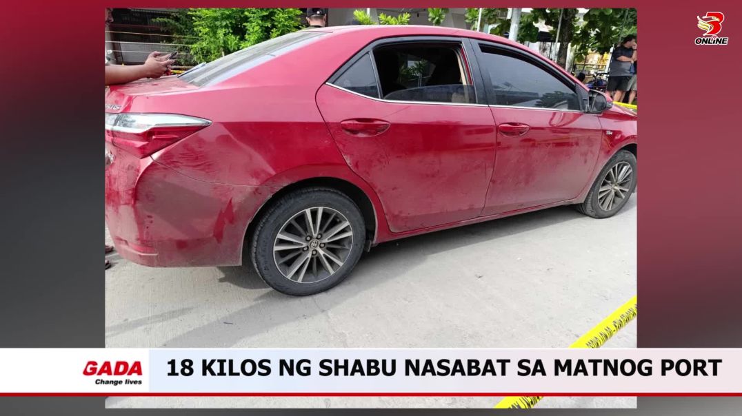 18 kilos ng shabu nasabat sa Matnog port