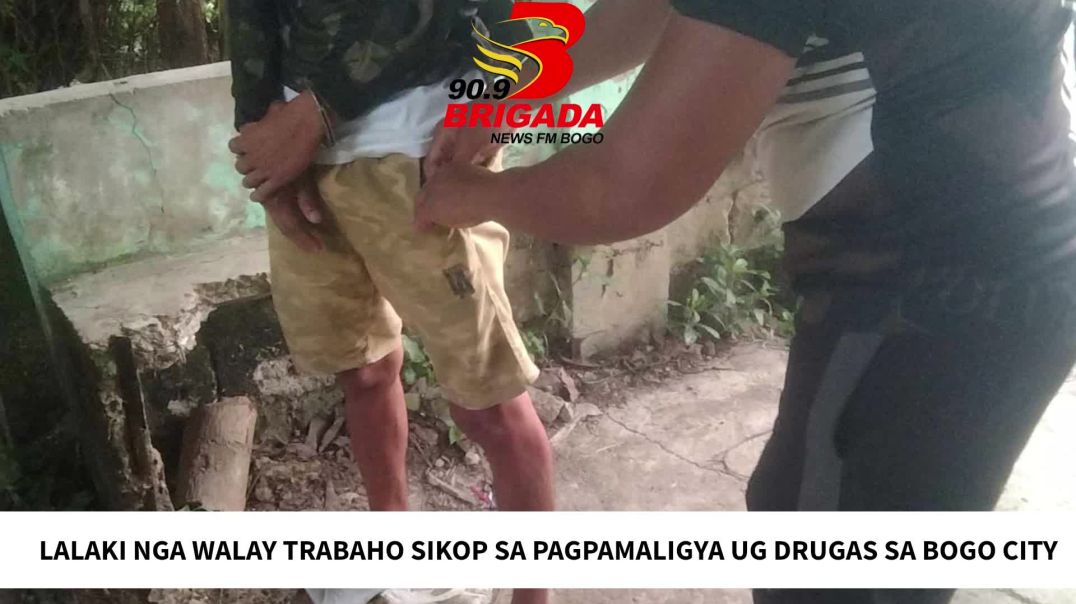 ⁣LALAKI NGA WALAY TRABAHO SIKOP SA PAGPAMALIGYA UG DRUGAS SA BOGO CITY