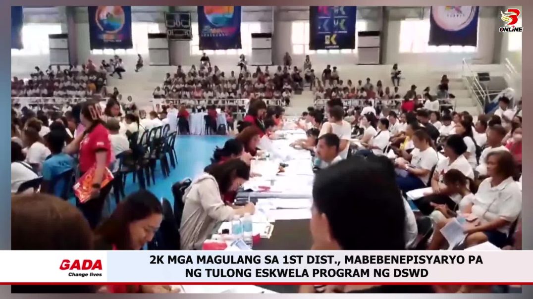 ⁣2k mga Magulang sa 1st Dist., Mabebenepisyaryo pa ng Tulong Eskwela Program ng DSWD