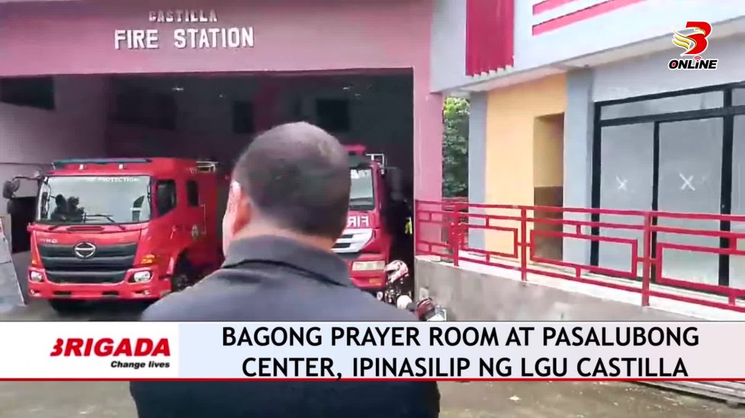 Bagong Prayer Room at Pasalubong Center, ipinasilip ng LGU Castilla