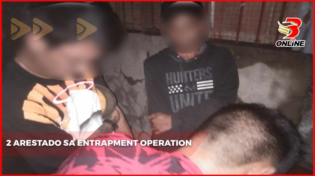 2 arestado sa entrapment operation