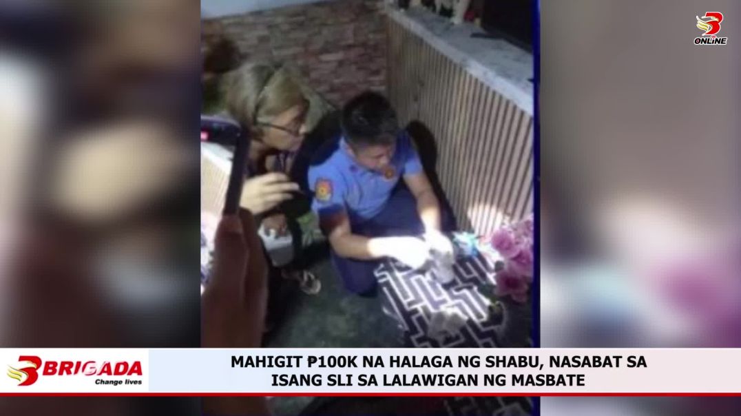 Mahigit ₱100k na halaga ng shabu, nasabat sa isang SLI sa lalawigan ng Masbate