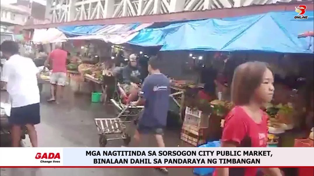 ⁣Mga Nagtitinda sa Sorsogon City Public Market, binalaan dahil sa Pandaraya ng Timbangan