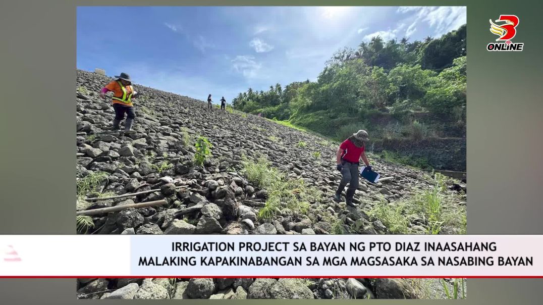 ⁣Irrigation project sa bayan ng Prieto Diaz inaasahang malaking kapakinabangan sa mga magsasaka sa na
