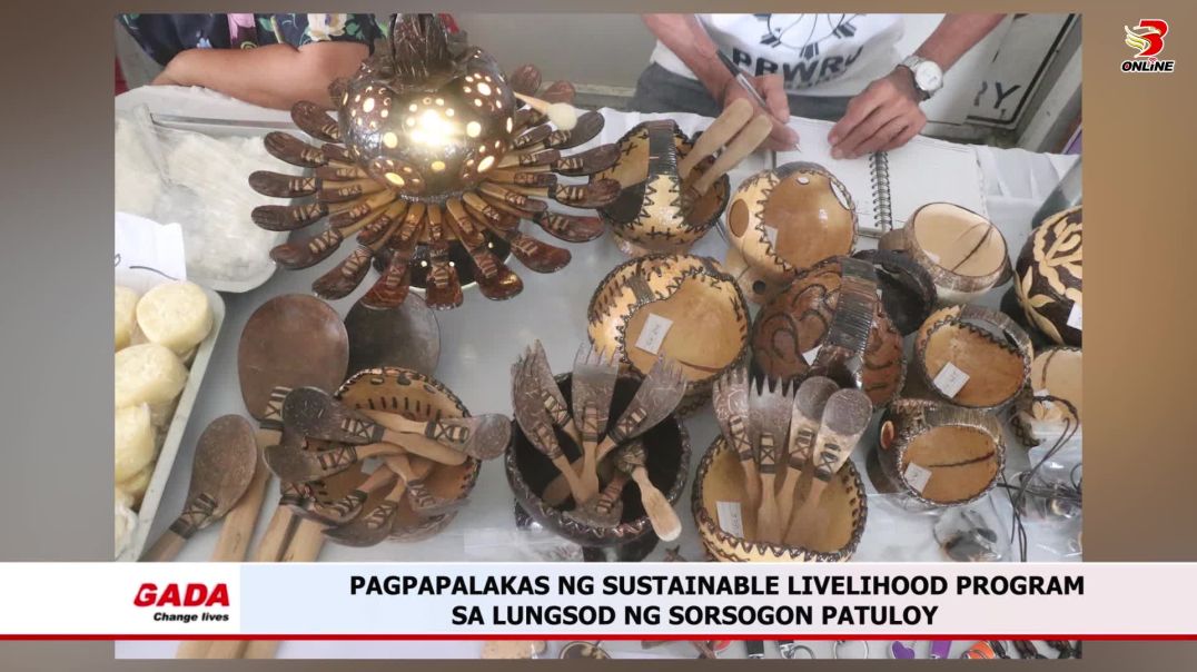 ⁣Pagpapalakas ng Sustainable Livelihood Program sa Lungsod ng Sorsogon patuloy