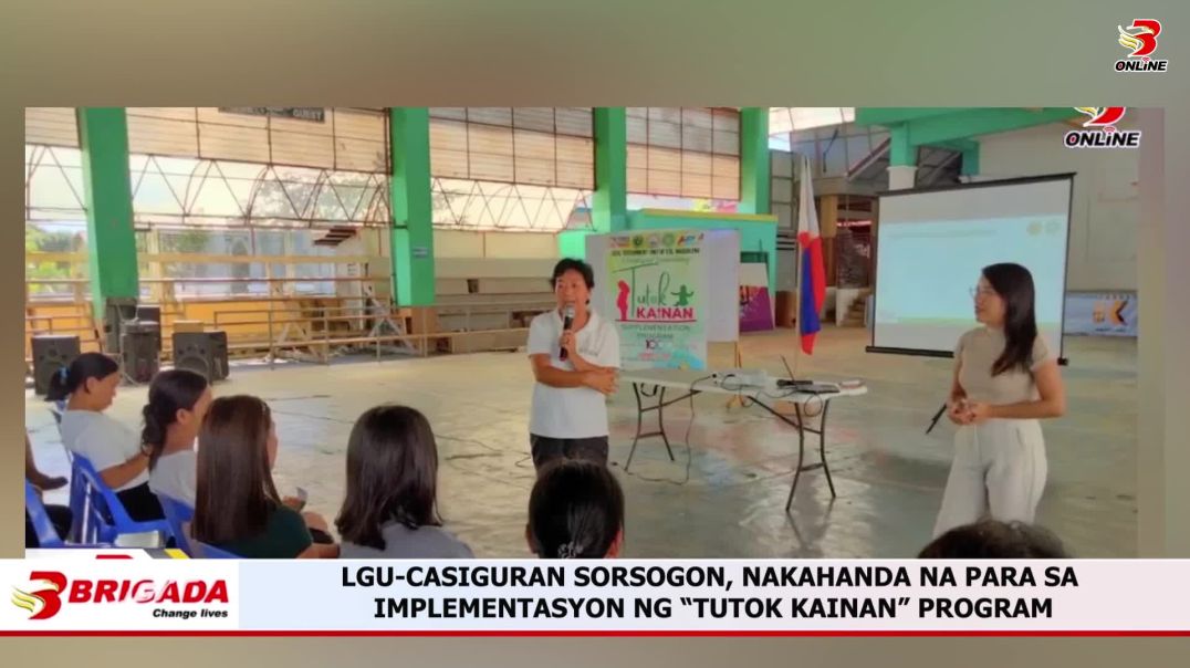 LGU-Casiguran Sorsogon, nakahanda na para sa implementasyon ng “Tutok Kainan” program