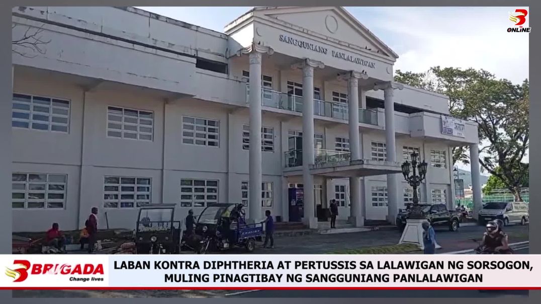⁣Laban Kontra Diphtheria at Pertussis sa Lalawigan ng Sorsogon, Muling Pinagtibay ng Sangguniang Panl
