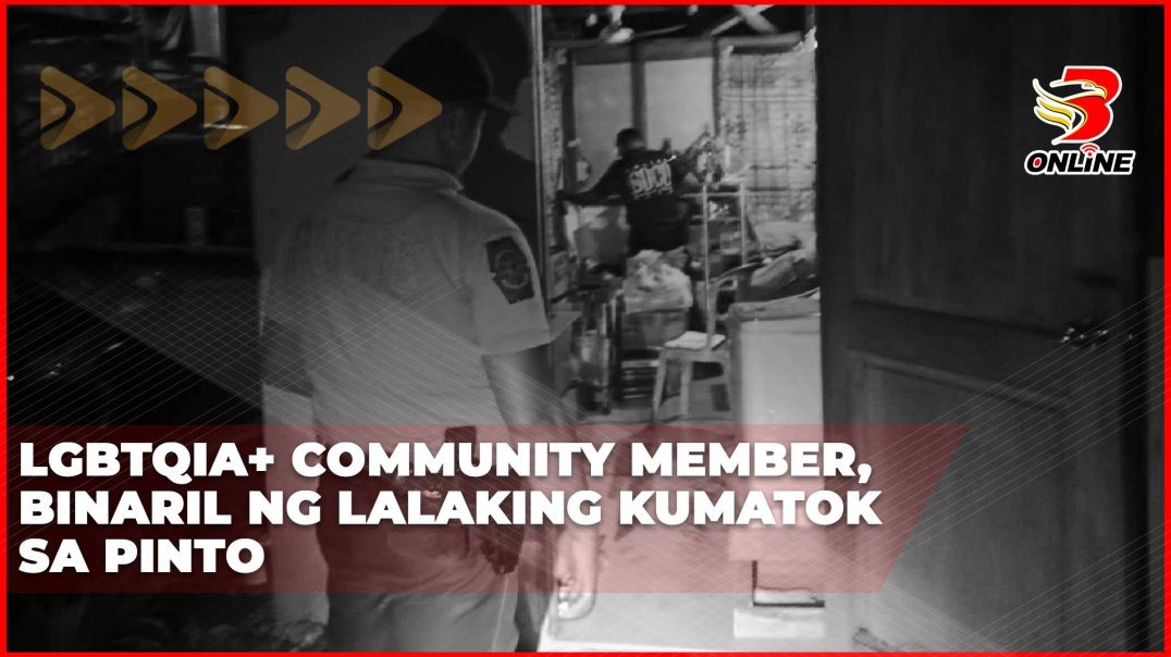 LGBTQIA+ community member, binaril ng lalaking kumatok sa pinto
