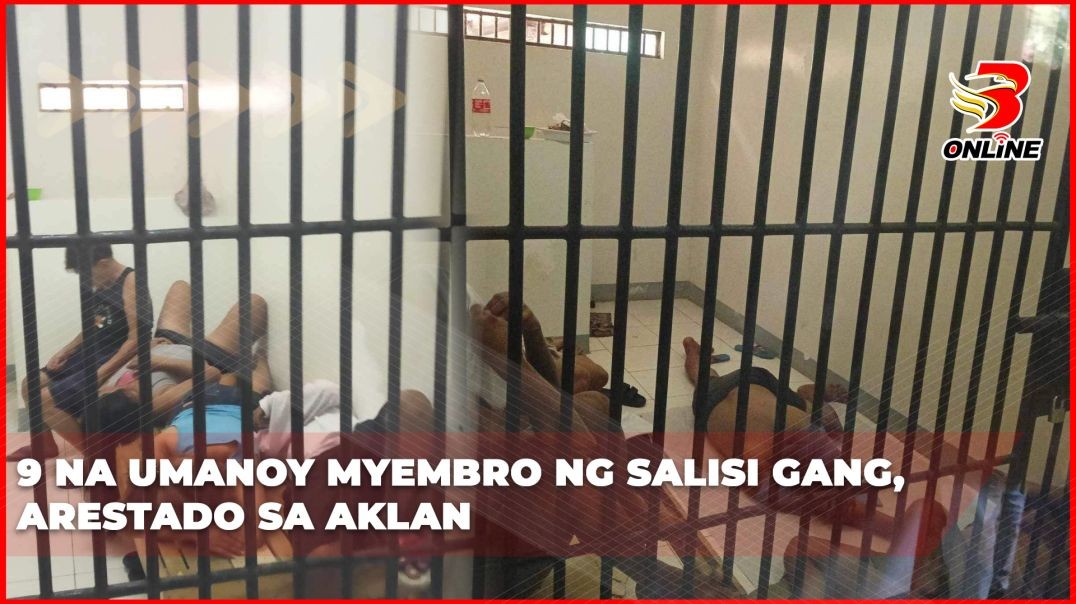 ⁣9 na umanoy myembro ng Salisi Gang, arestado sa Aklan