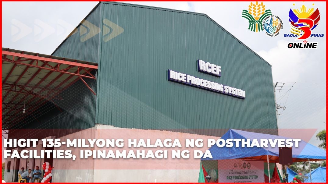 Higit 135-milyong halaga ng postharvest facilities, ipinamahagi ng DA