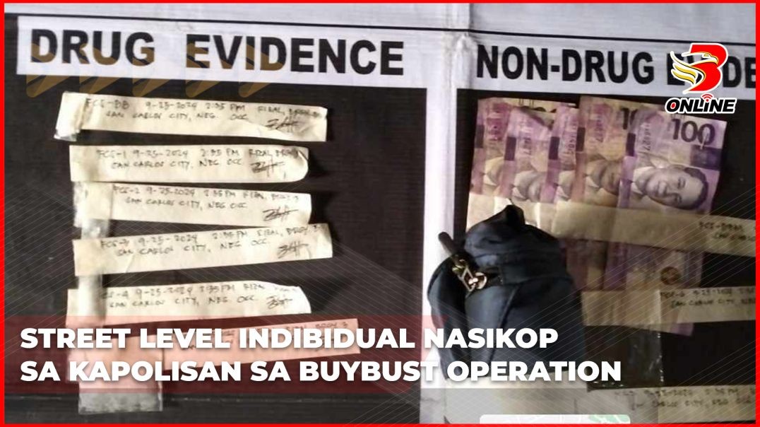 ⁣STREET LEVEL INDIBIDUAL NASIKOP SA KAPOLISAN SA BUYBUST OPERATION