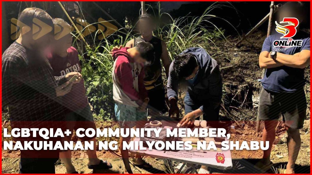 LGBTQIA+ community member, nakuhanan ng milyones na shabu