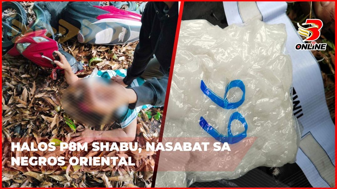 Halos P8M shabu, nasabat sa Negros Oriental