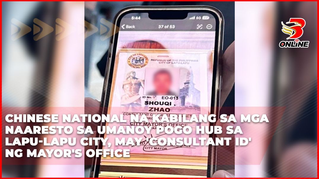 Chinese National na kabilang sa mga naaresto sa umanoy POGO Hub sa Lapu-lapu City, may 'consul