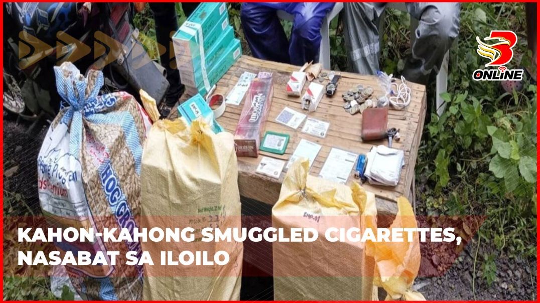 Kahon-kahong smuggled cigarettes, nasabat sa Iloilo