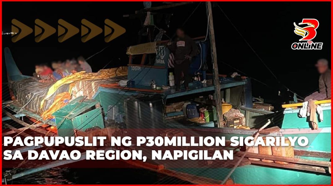 Pagpupuslit ng P30Million sigarilyo sa Davao Region, napigilan