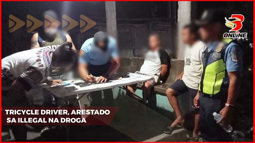 Tricycle driver, arestado sa illegal na droga