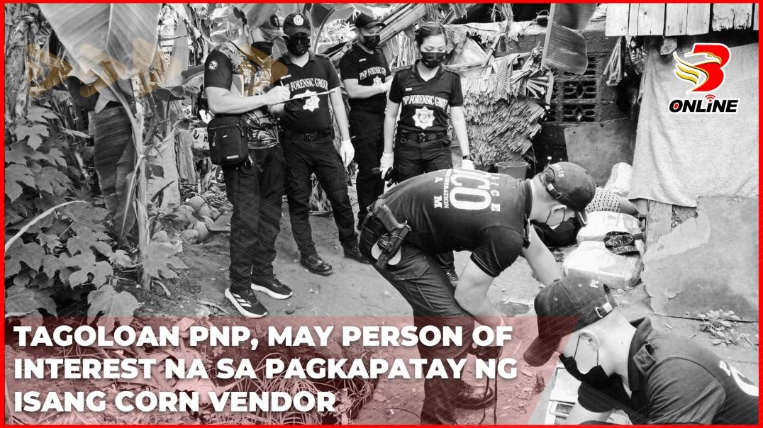Tagoloan PNP, may person of interest na sa pagkapatay ng isang corn vendor