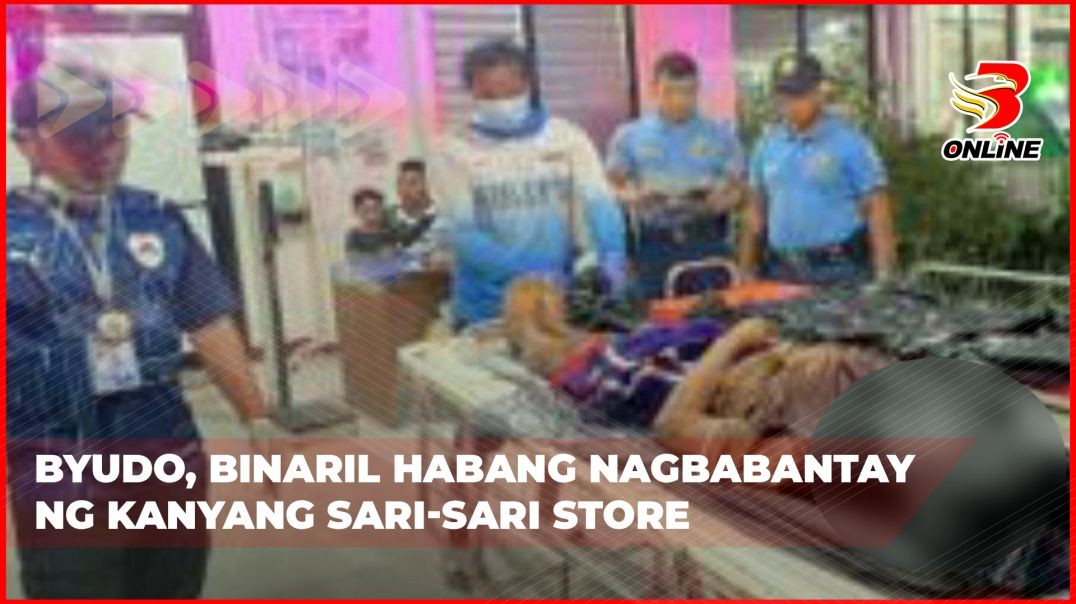 Byudo, binaril habang nagbabantay ng kanyang sari-sari store