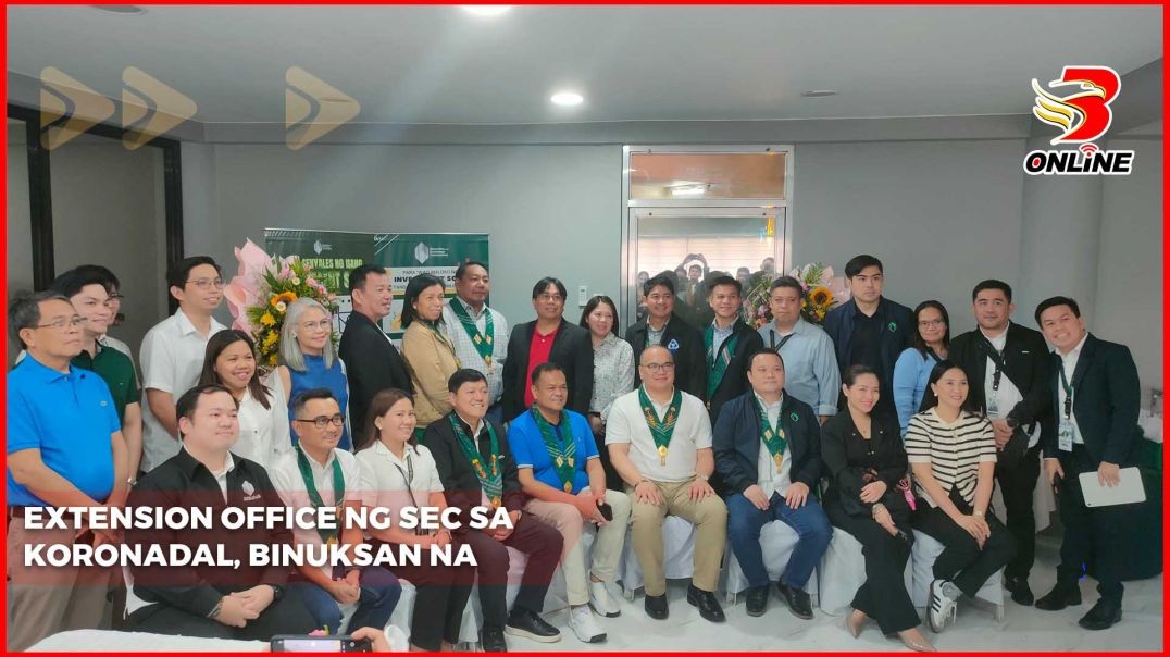 Extension Office ng SEC sa Koronadal, binuksan na