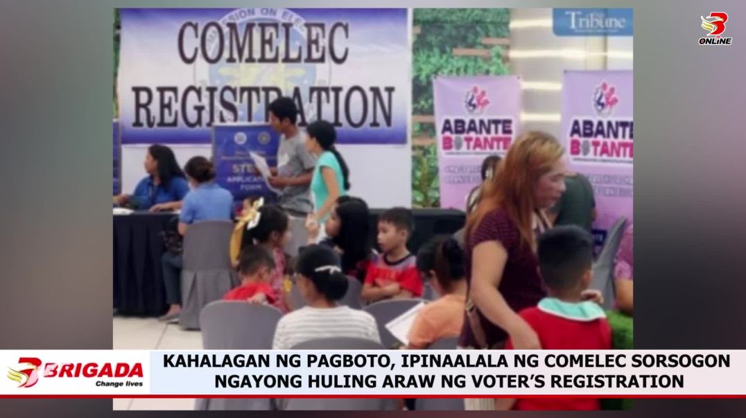 ⁣Kahalagan ng pagboto, ipinaalala ng COMELEC Sorsogon ngayong huling araw ng voter’s registration