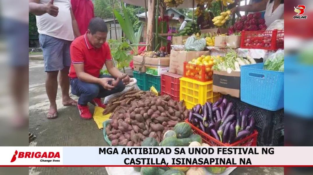 Mga aktibidad sa Unod Festival ng Castilla, isinasapinal na