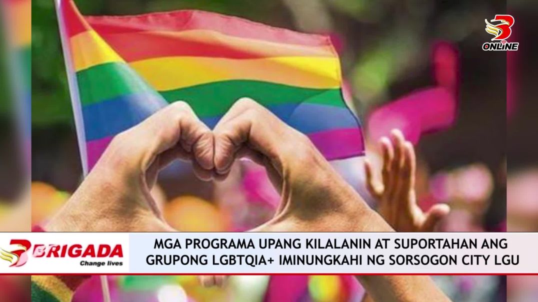 Mga programa upang kilalanin at suportahan ang grupong LGBTQIA+ iminungkahi ng Sorsogon City LGU